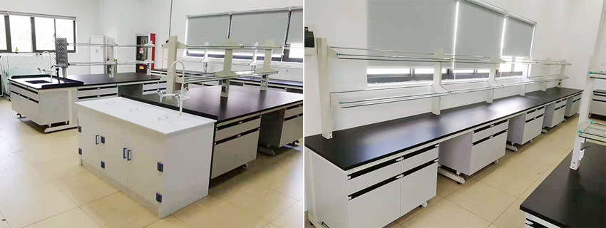 山西美錦能源新建實驗室通風(fēng)柜實驗臺應(yīng)用